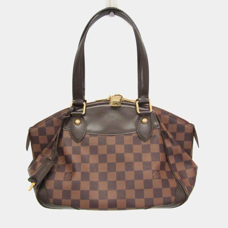 Pre Owned Louis Vuitton Verona PM Damier Ebene Canvas Shoulder Bag