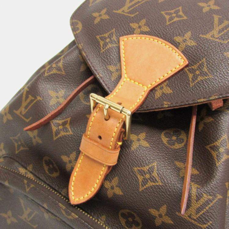 Pre Owned Louis Vuitton Monogram Montsouris GM Backpack Monogram