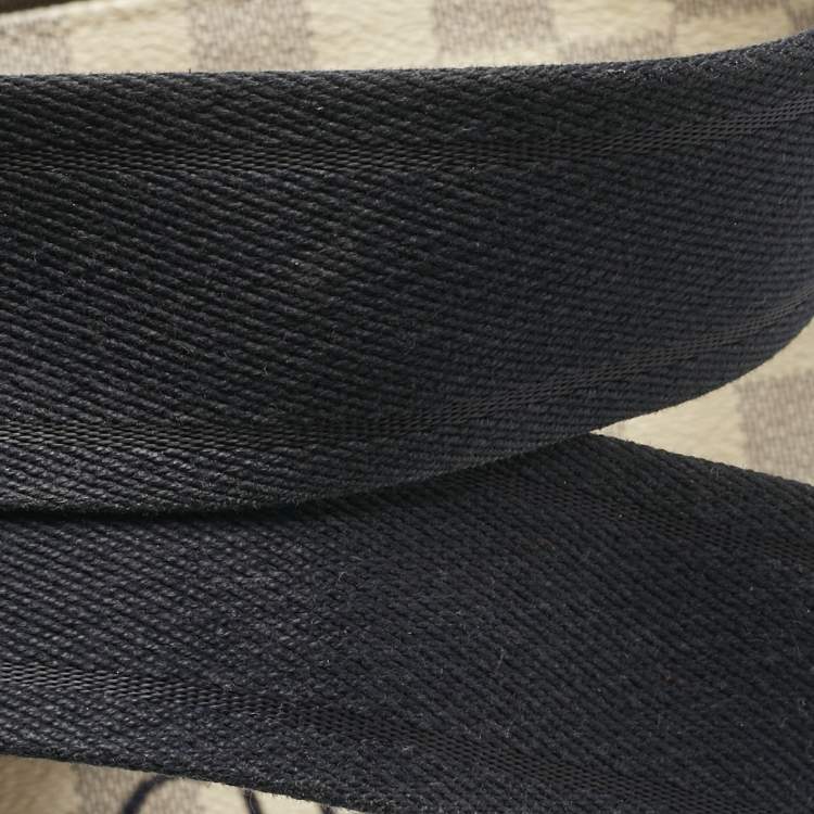 Pre Owned Louis Vuitton Damier Azur Canvas Limited Edition Beach Cabas PM Bag