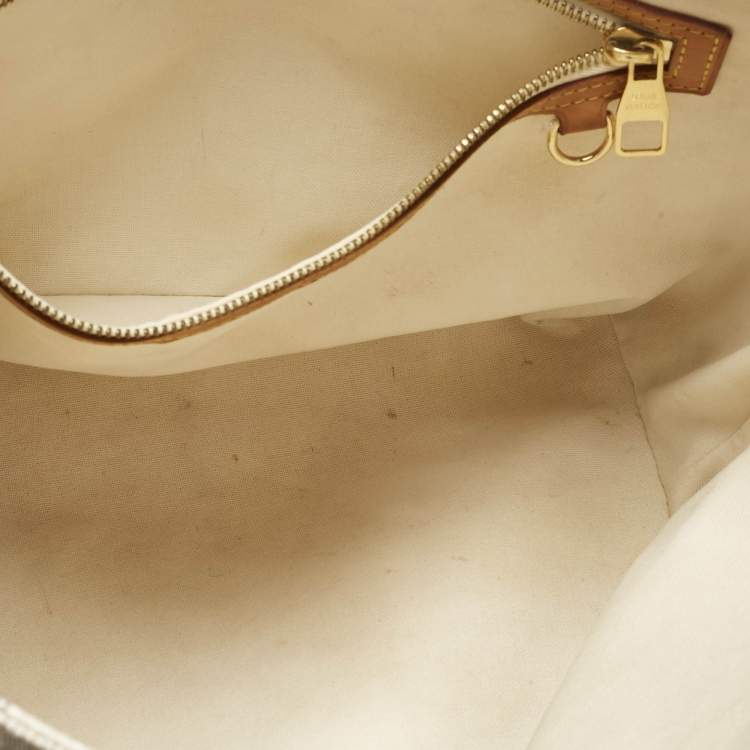 Pre Owned Louis Vuitton Damier Azur Canvas Limited Edition Beach Cabas PM Bag