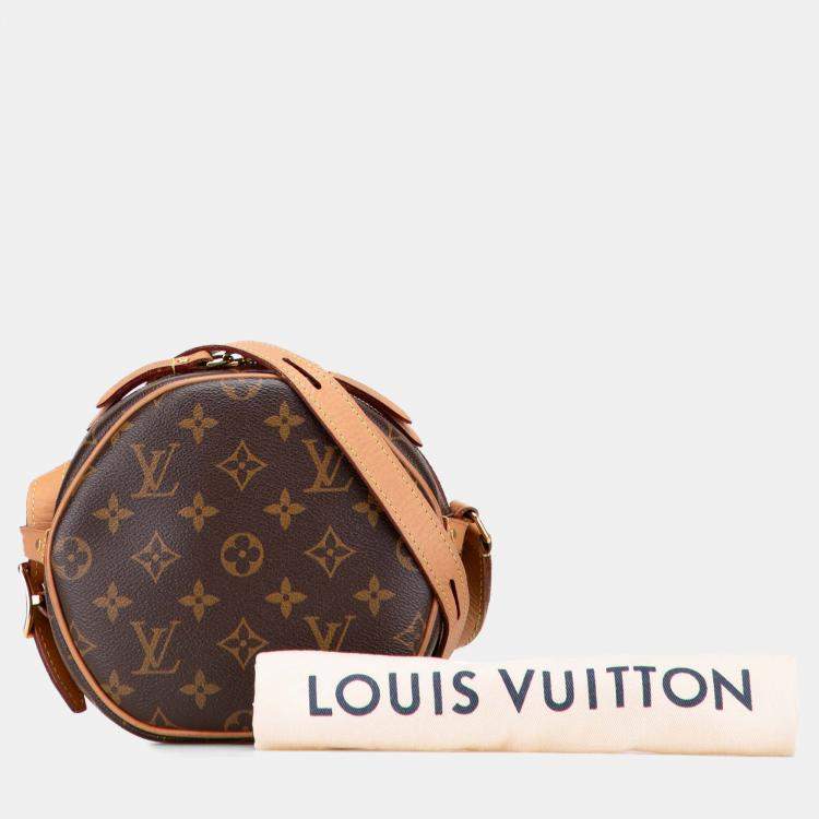 Pre Owned Louis Vuitton Brown Monogram Boite Chapeau Souple PM