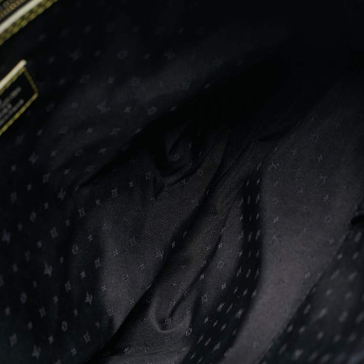 Pre Owned Louis Vuitton Black Suhali Leather Le Majestueux Bag