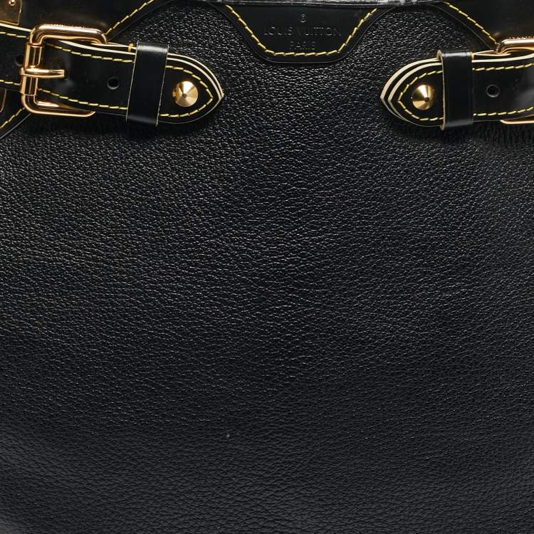Pre Owned Louis Vuitton Black Suhali Leather Le Majestueux Bag