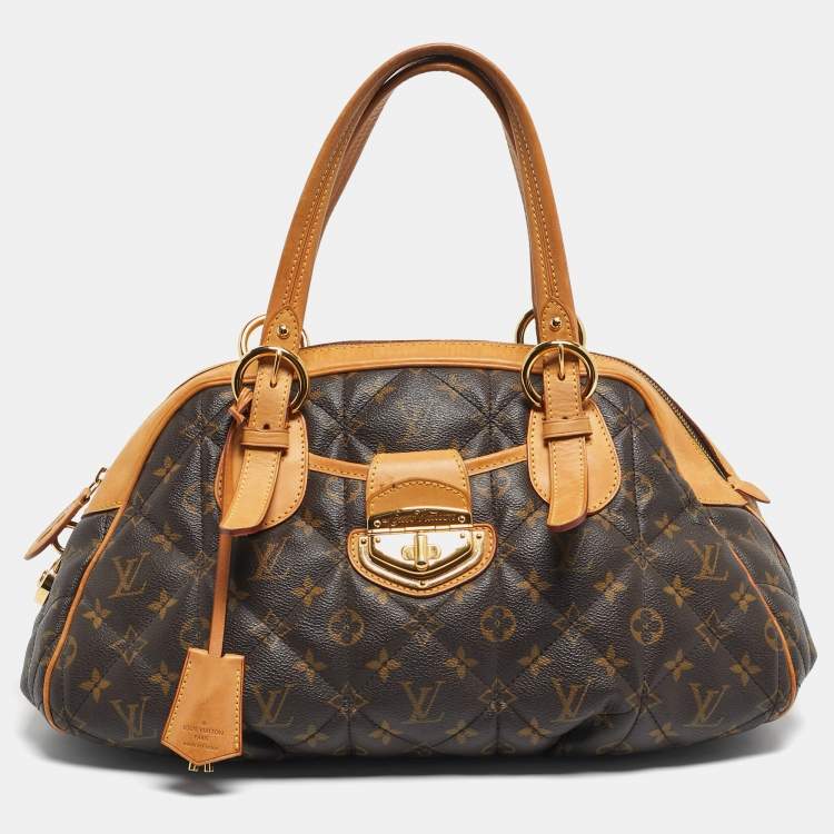 Pre Owned Louis Vuitton Monogram Canvas Etoile Bowling Bag