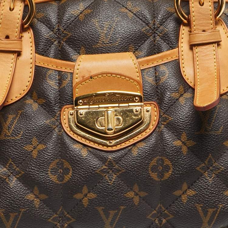 Pre Owned Louis Vuitton Monogram Canvas Etoile Bowling Bag
