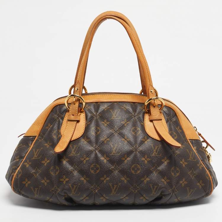 Pre Owned Louis Vuitton Monogram Canvas Etoile Bowling Bag
