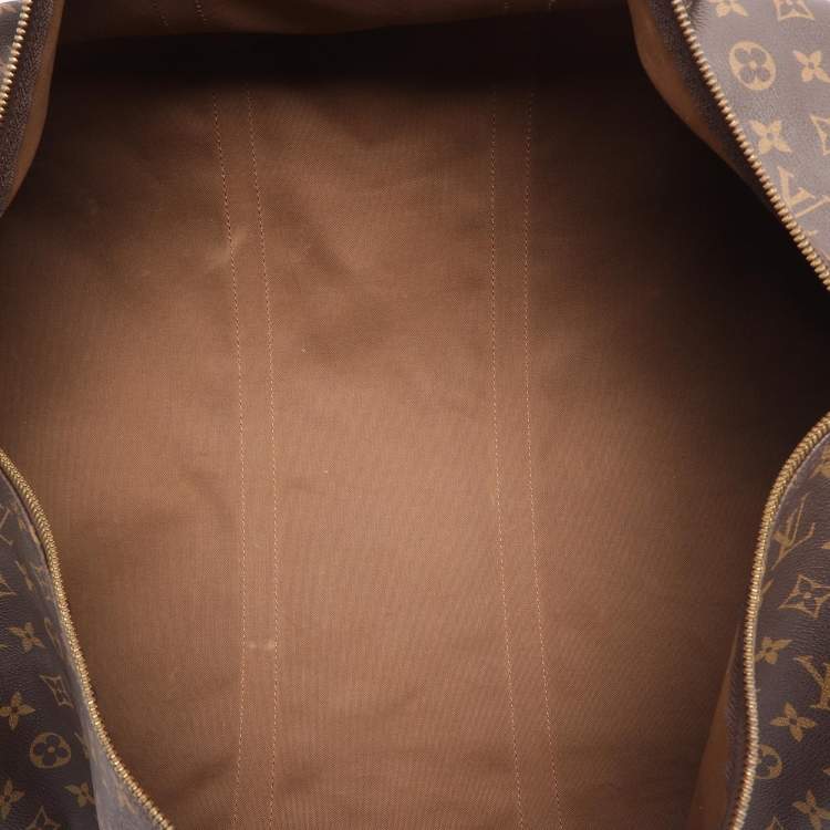 Pre Owned Louis Vuitton Monogram Canvas Keepall Bandouliere 60 Bag