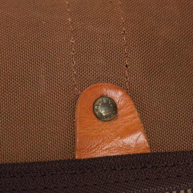 Pre Owned Louis Vuitton Monogram Canvas Keepall Bandouliere 60 Bag