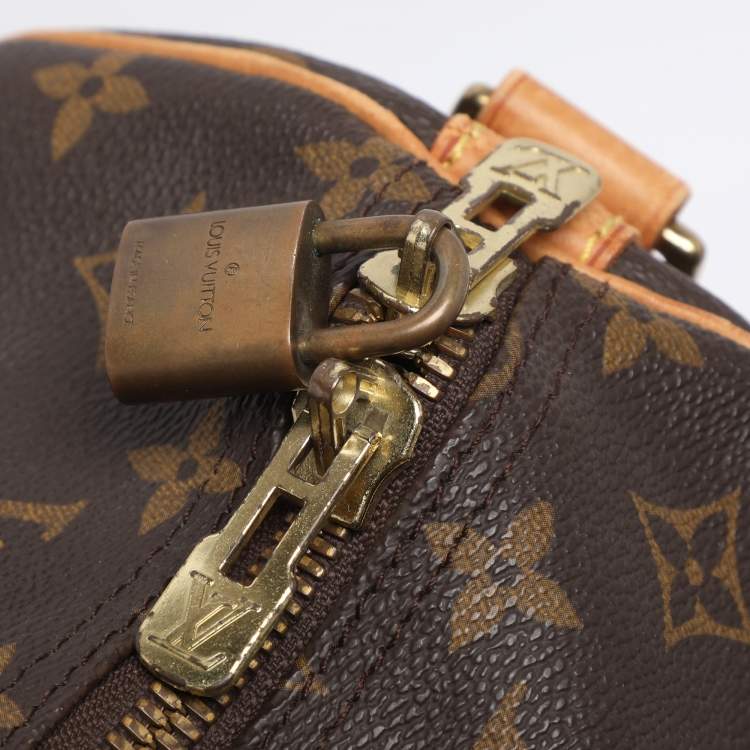 Pre Owned Louis Vuitton Monogram Canvas Keepall Bandouliere 60 Bag