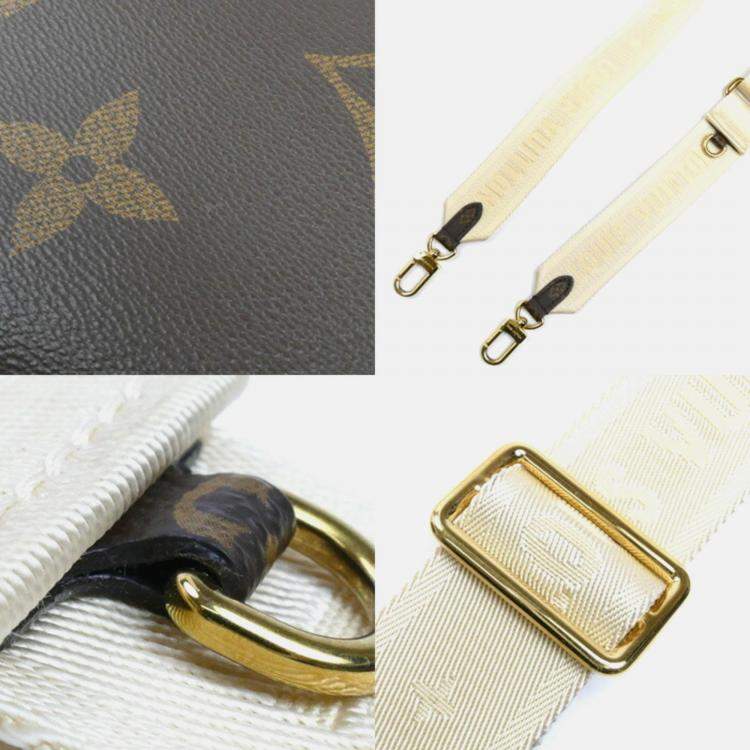 Pre Owned Louis Vuitton On The Go PM Monogram & Reverse Brown Shoulder Bag