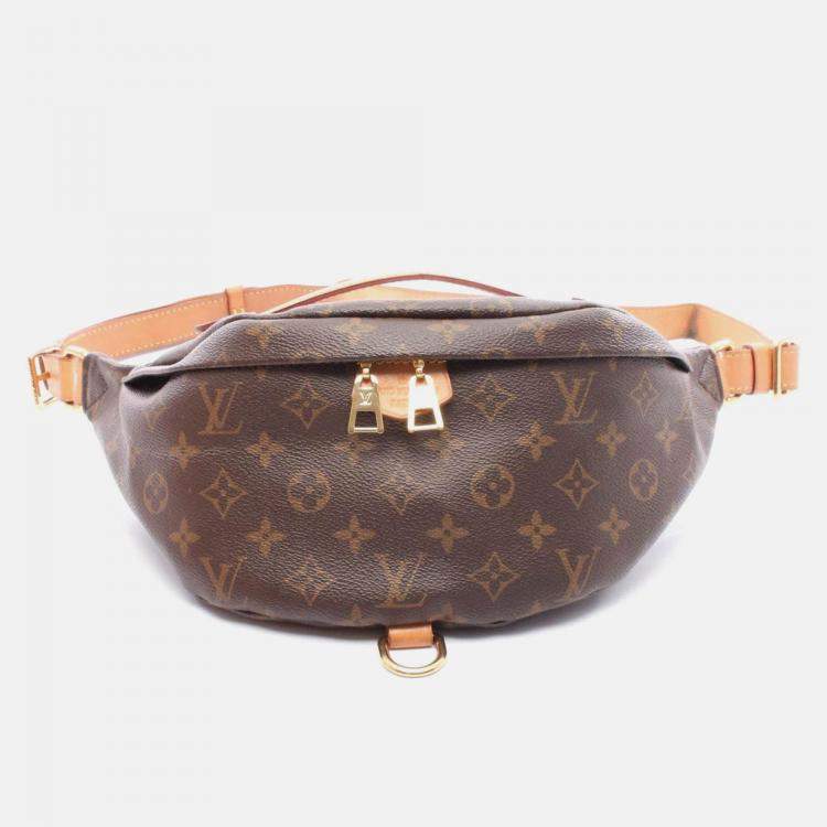 Pre Owned Louis Vuitton Bum Bag Brown Monogram Coated Canvas Waist Bag