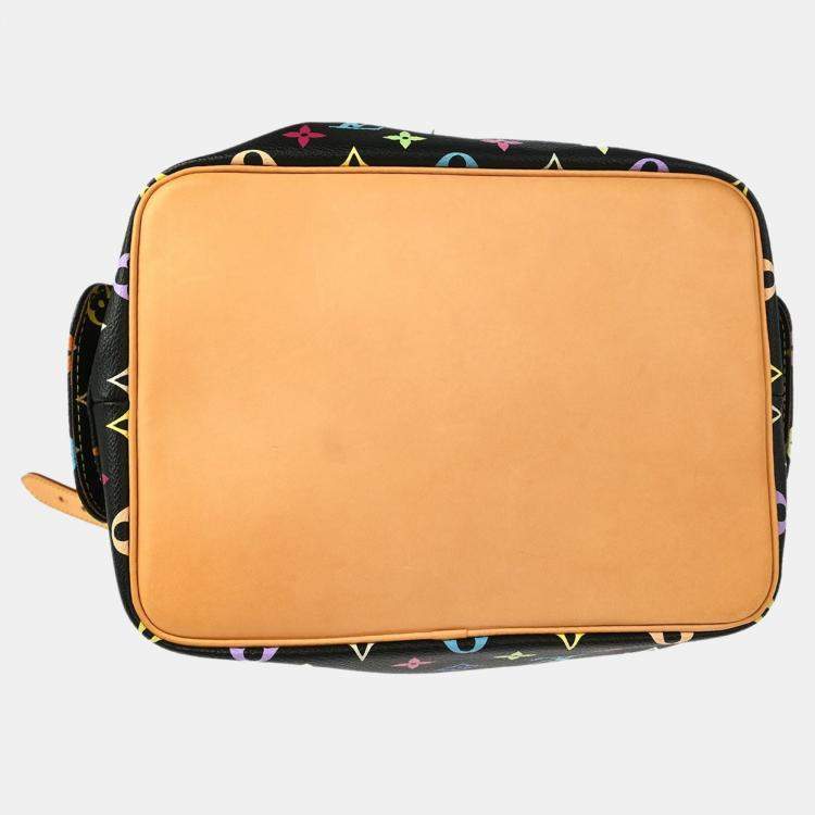 Pre Owned Louis Vuitton Petite Noe Multicolor Monogram Canvas Shoulder Bag