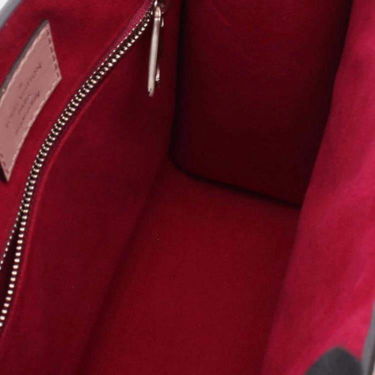 Pre Owned Louis Vuitton Pink Epi Sac Plat BB