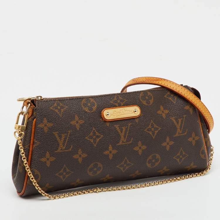 Pre Owned Louis Vuitton Monogram Canvas Eva Pochette