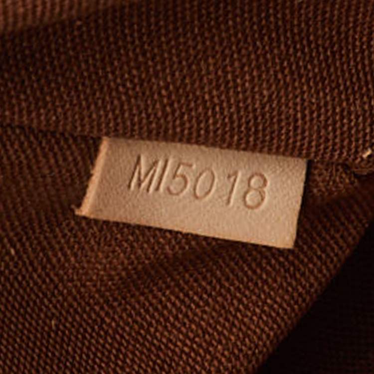 Pre Owned Louis Vuitton Monogram Canvas Pochette Bosphore Messenger Bag