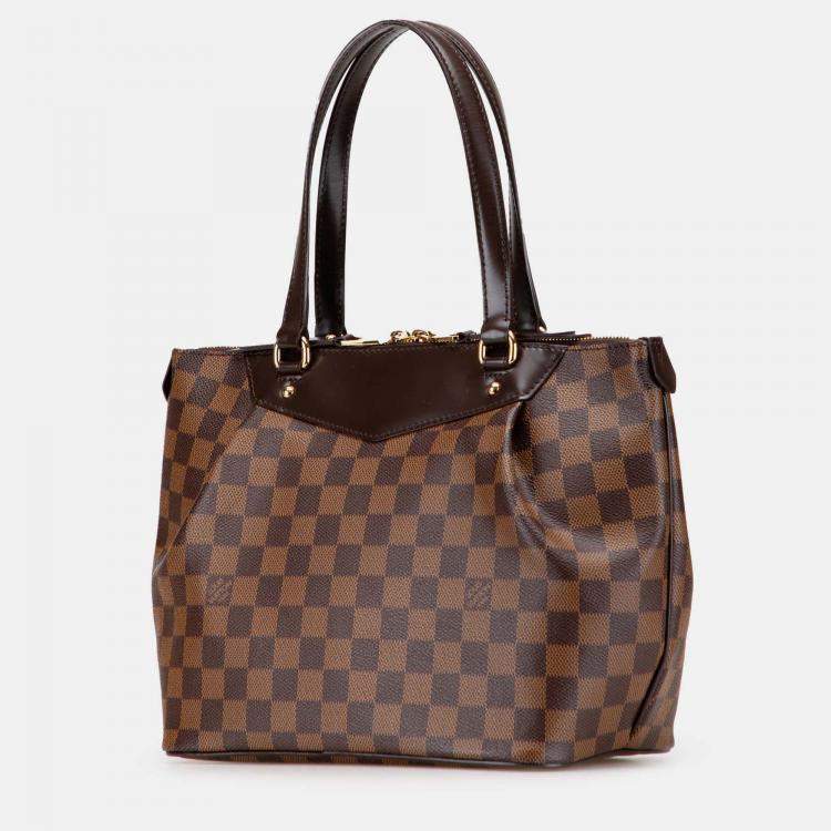 Pre Owned Louis Vuitton Brown Damier Ebene Westminster PM