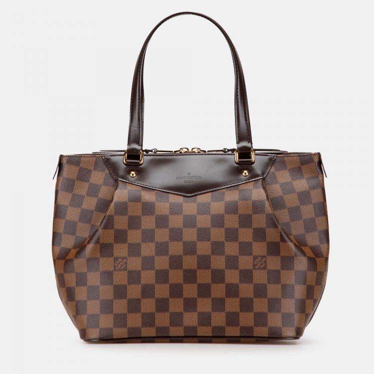 Pre Owned Louis Vuitton Brown Damier Ebene Westminster PM