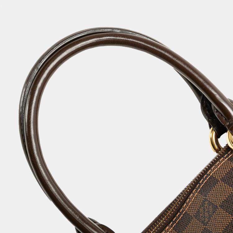 Pre Owned Louis Vuitton Brown Damier Ebene Saleya PM