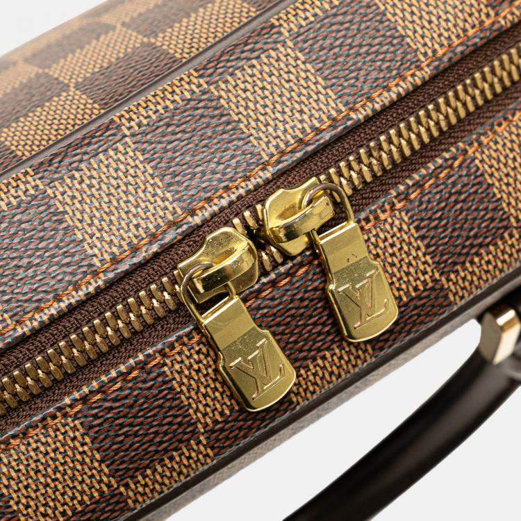 Pre Owned Louis Vuitton Brown Damier Ebene Mini Sarria