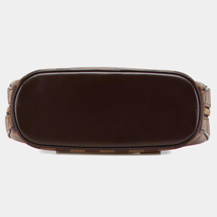 Pre Owned Louis Vuitton Brown Damier Ebene Mini Sarria