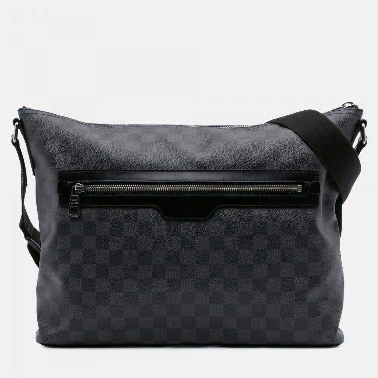 مملوكة مسبقًا Louis Vuitton Black Damier Graphite Mick MM Bag