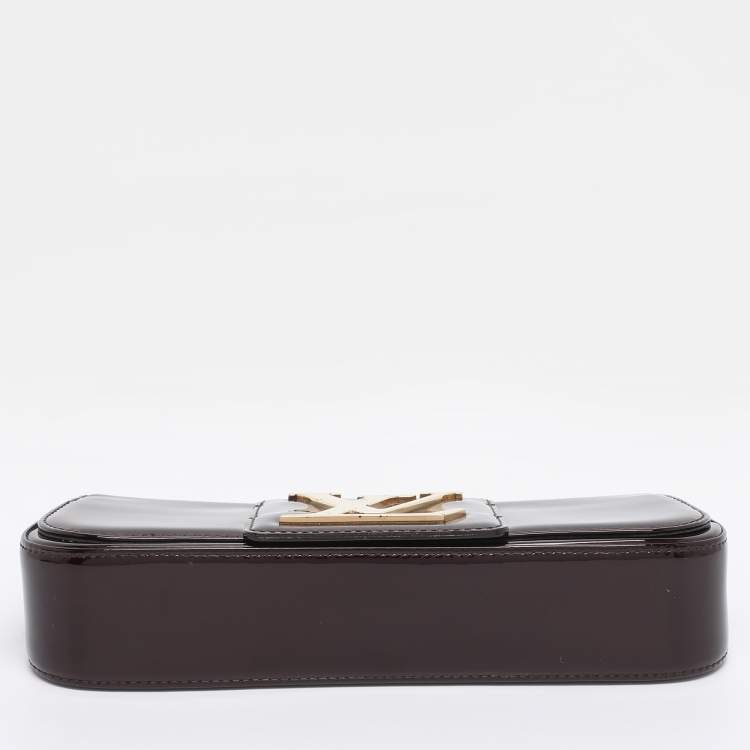 Pre Owned Louis Vuitton Amarante Vernis Sobe Clutch