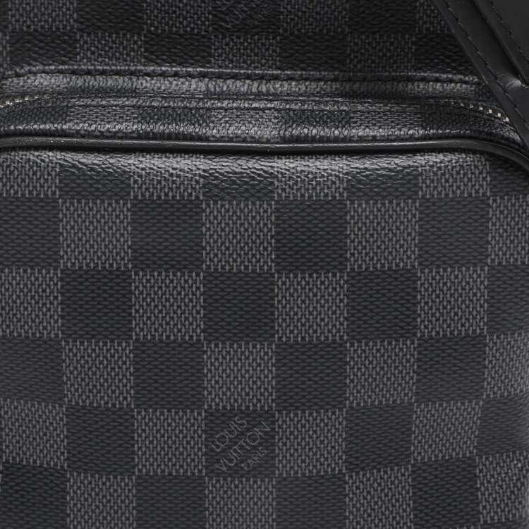 Pre Owned Louis Vuitton Damier Graphite Canvas Rem Crossbody Bag