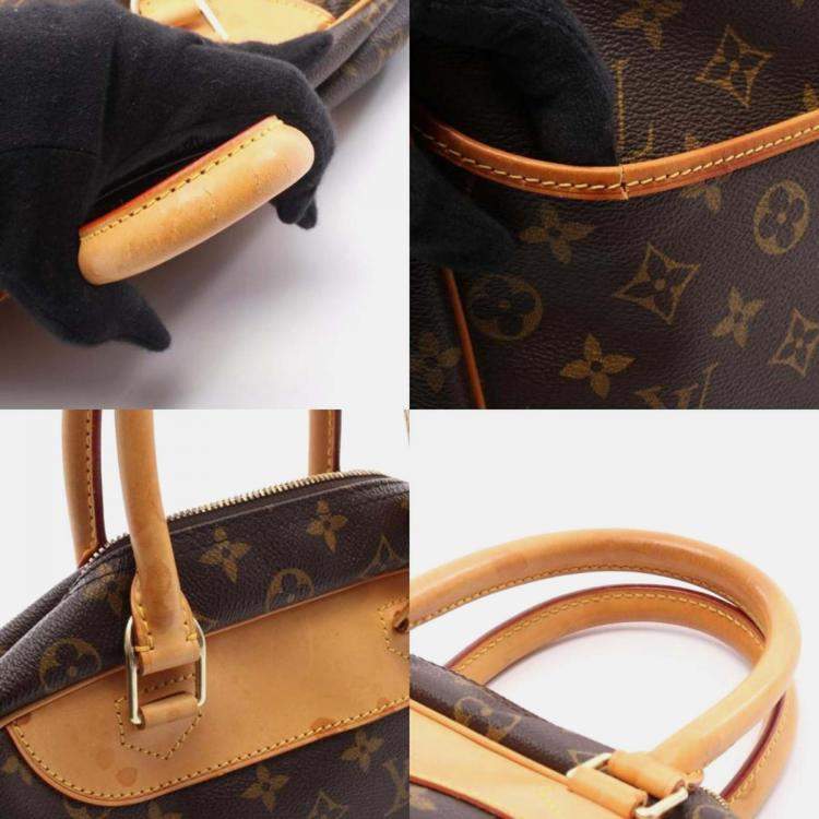 Pre Owned Louis Vuitton Deauville Bowling Vanity Monogram