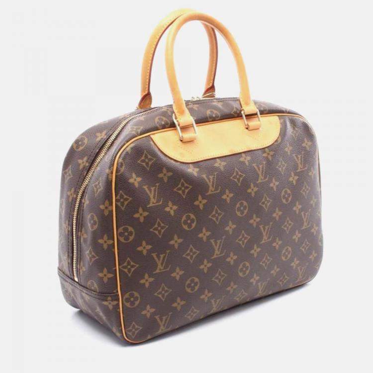Pre Owned Louis Vuitton Deauville Bowling Vanity Monogram