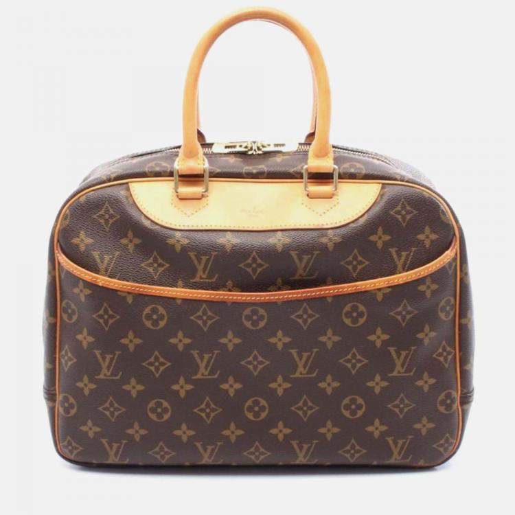 Pre Owned Louis Vuitton Deauville Bowling Vanity Monogram