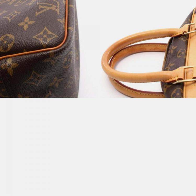 Pre Owned Louis Vuitton Deauville Bowling Vanity Monogram