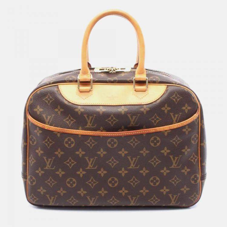Pre Owned Louis Vuitton Deauville Bowling Vanity Monogram