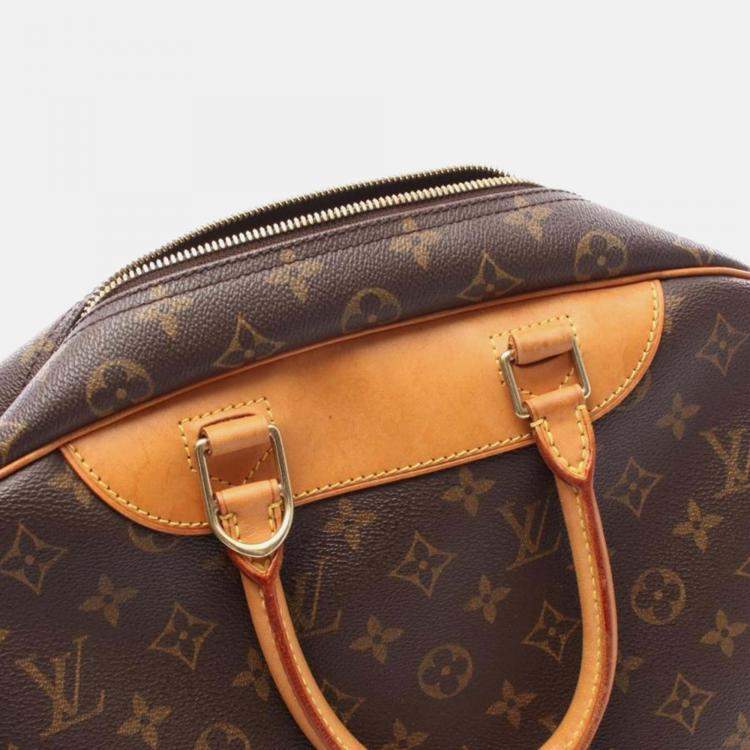 Pre Owned Louis Vuitton Deauville Bowling Vanity Monogram
