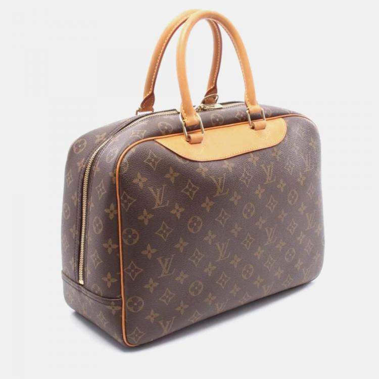 Pre Owned Louis Vuitton Deauville Bowling Vanity Monogram
