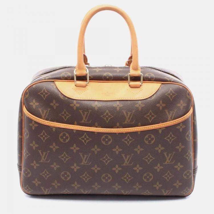 Pre Owned Louis Vuitton Deauville Bowling Vanity Monogram