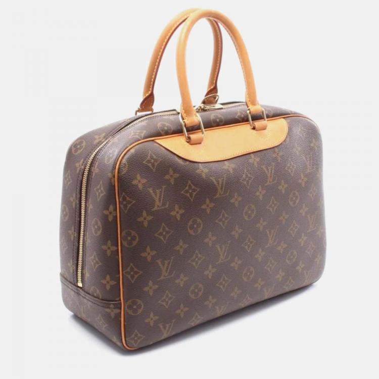 Pre Owned Louis Vuitton Deauville Bowling Vanity Monogram