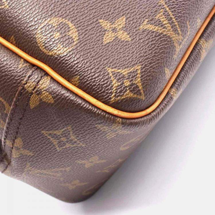 Pre Owned Louis Vuitton Deauville Bowling Vanity Monogram
