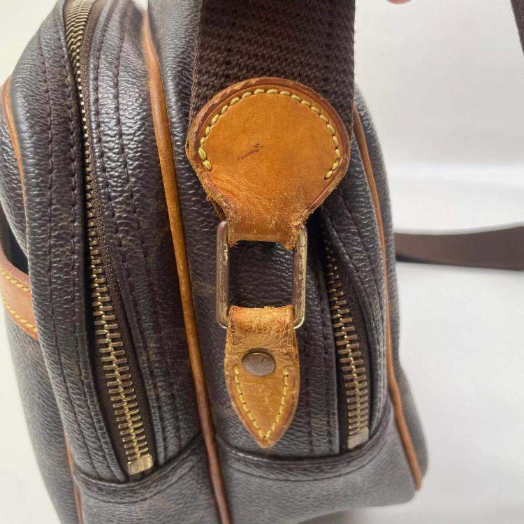 Pre Owned Louis Vuitton Reporter Pm Crossbody Shoulder Bag M45254 Monogram Canvas Used Lv