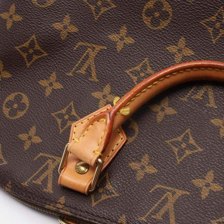 Pre Owned Louis Vuitton Alma Pm Handbag M51130 Monogram Canvas Leather Brown Used Women Lv