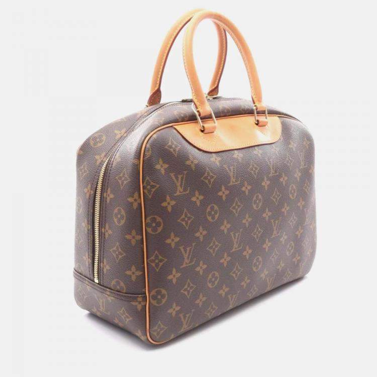 Pre Owned Louis Vuitton Deauville Bowling Vanity Monogram