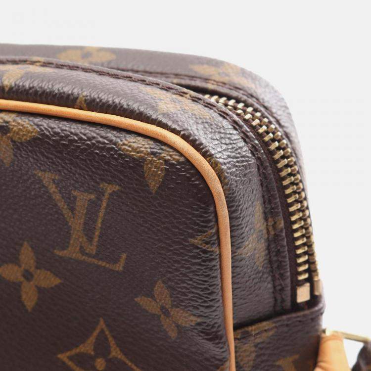 Pre Owned Louis Vuitton Danube Shoulder Crossbody Bag M45266 Monogram Used Women Lv