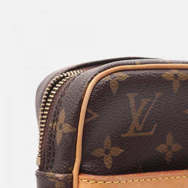 Pre Owned Louis Vuitton Danube Shoulder Crossbody Bag M45266 Monogram Used Women Lv