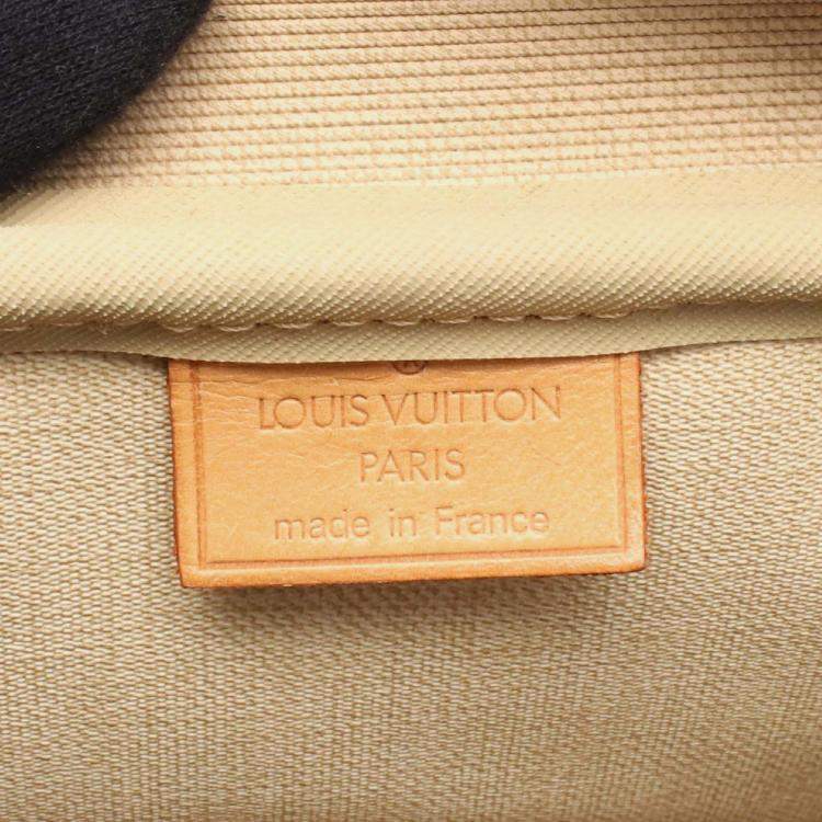 Pre Owned Louis Vuitton Deauville Bowling Vanity Handbag M47270 Monogram Canvas Used Women