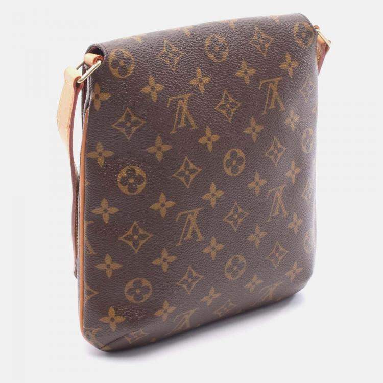 مملوكة مسبقًا Louis Vuitton Musette Salsa Short Shoulder Bag M51258 Monogram Used Lv Brown