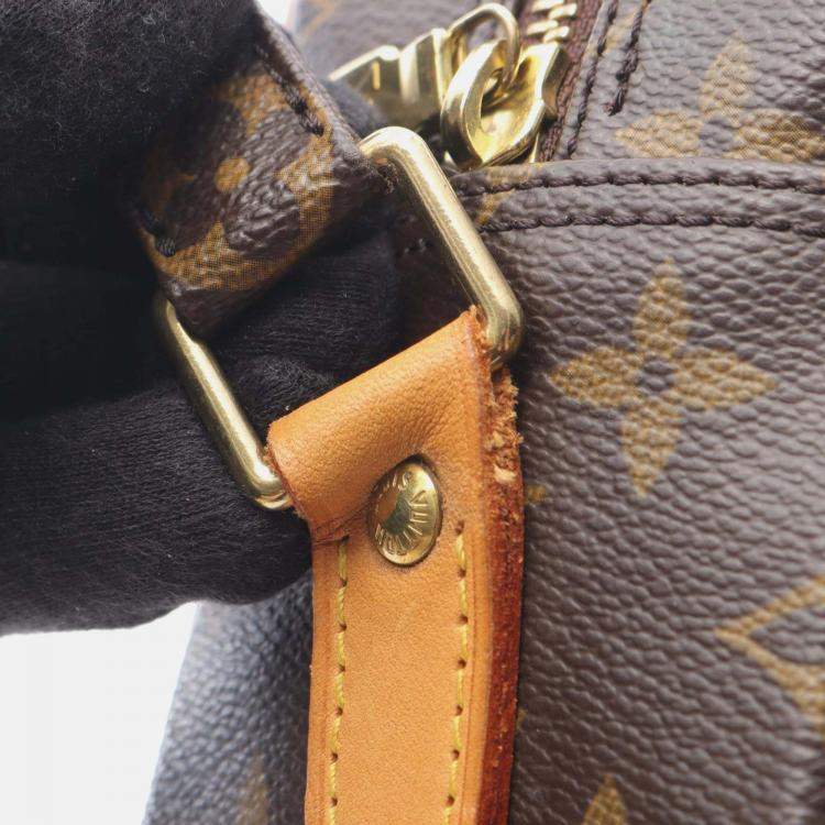 Pre Owned Louis Vuitton Nile Crossbody Shoulder Bag M45244 Monogram Canvas Brown Used Lv