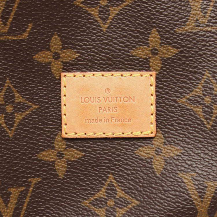 Pre Owned Louis Vuitton Saumur 30 Shoulder Bag M42256 Monogram Canvas Leather Brown Used