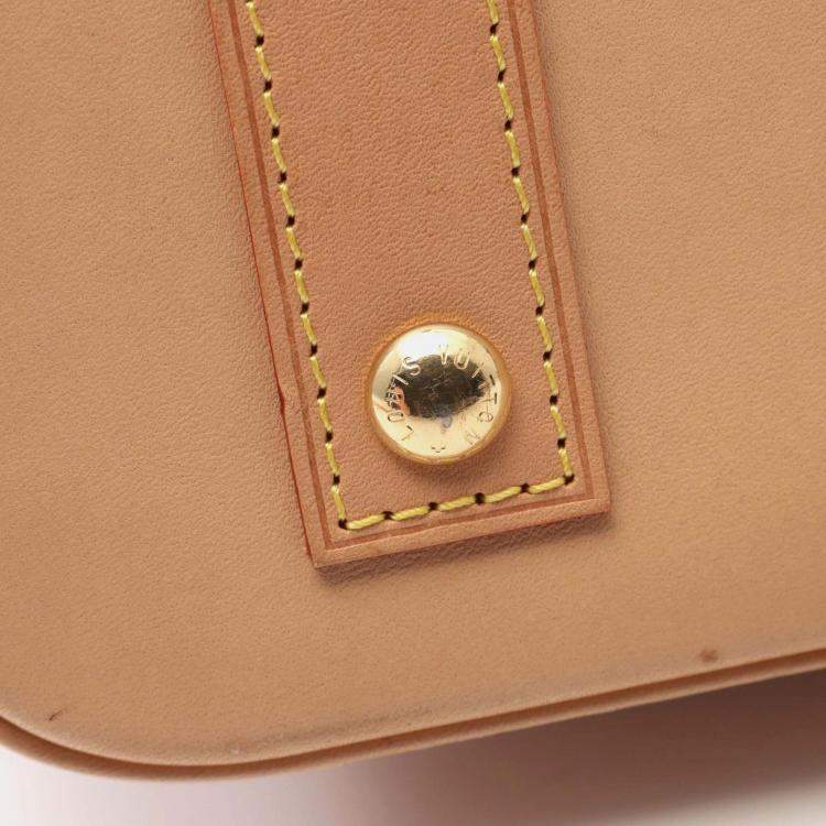 Pre Owned Louis Vuitton Alma Bb Shoulder Handbag M46990 Monogram Canvas Used Women Lv