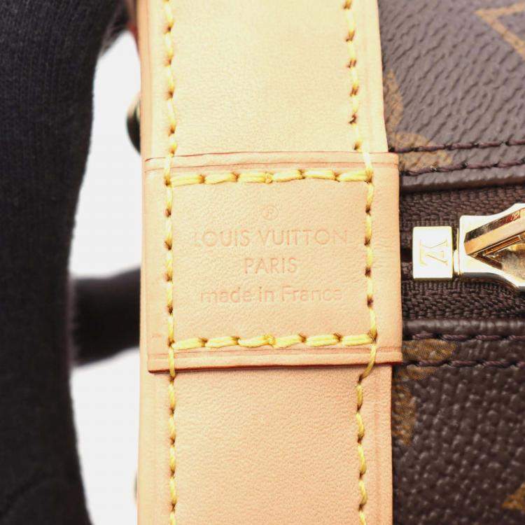 Pre Owned Louis Vuitton Alma Bb Shoulder Handbag M46990 Monogram Canvas Used Women Lv