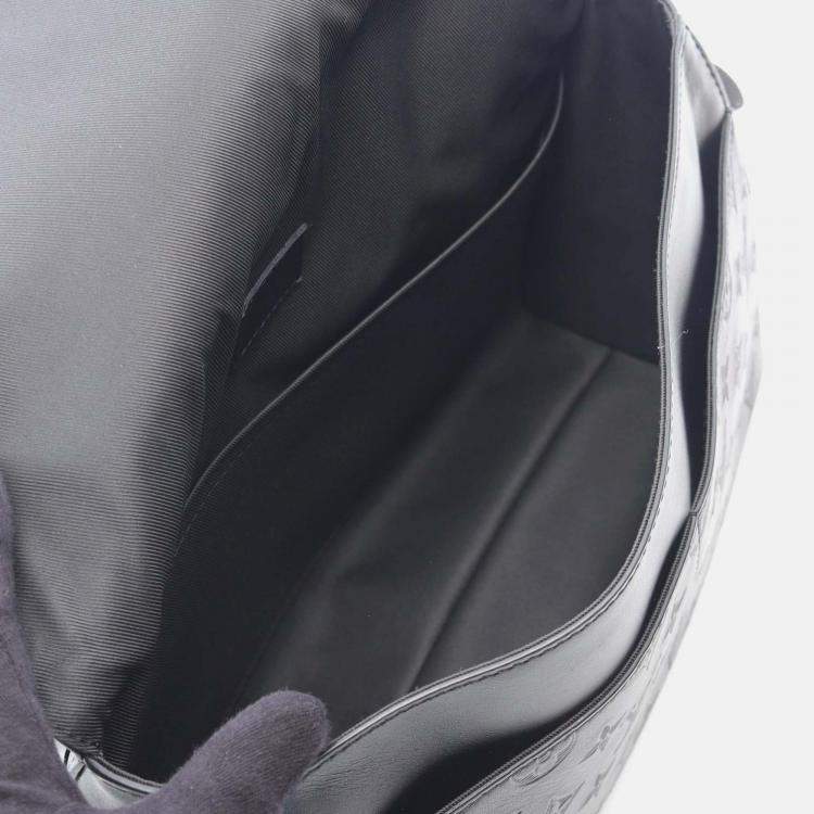 Pre Owned Louis Vuitton Splinter Messenger Shoulder Bag M44729 Monogram Shadow Black Used