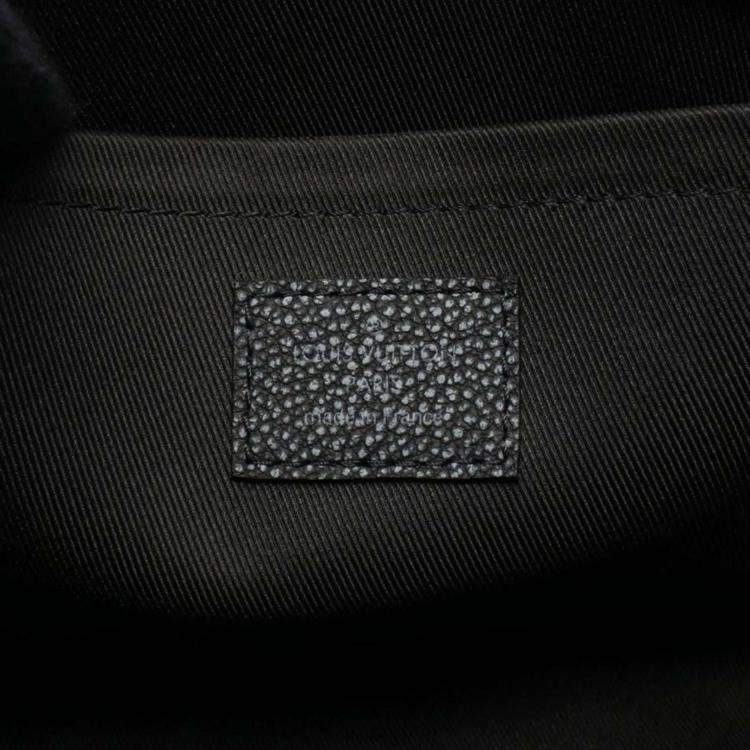 Pre Owned Louis Vuitton City Keepall Monogram Charcoal